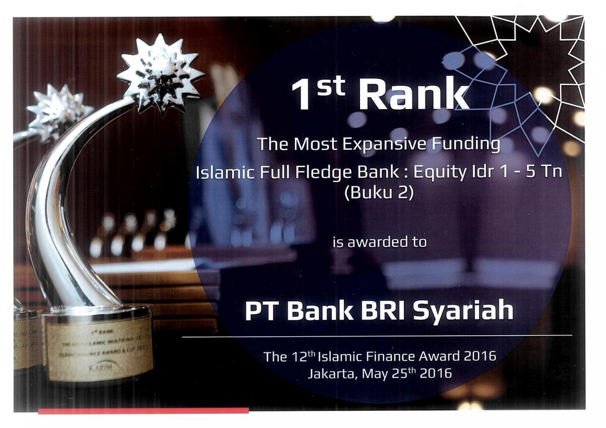 islamic finance award 2016 - expansive funding